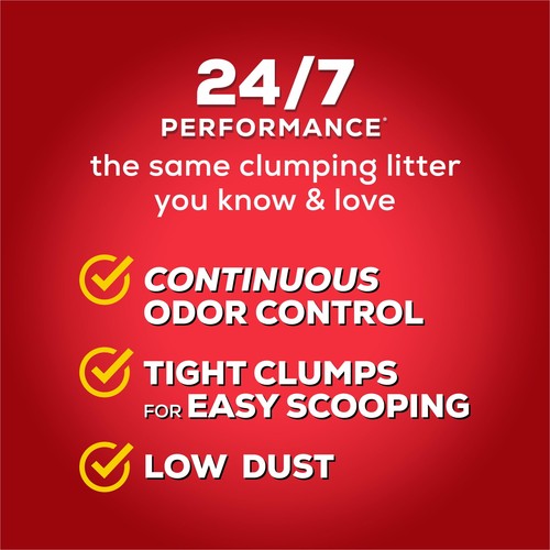 Purina Tidy Cats 24/7 Performance Clumping Cat Litter Odor Control Pail Refill - Picture 6 of 7