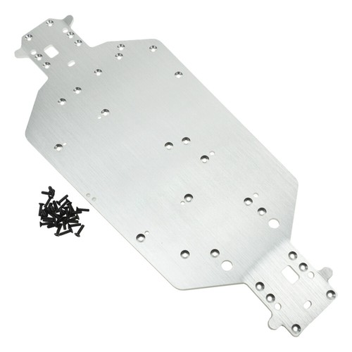 Alum Chassis Plate Replacement For 1/10 RC Redcat HSP Electric Truck Buggy 04001 - Picture 7 of 13