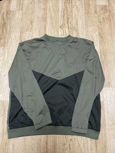 Nike GOLF SHIELD Victory Crewneck Pullover Windbreaker Jacke XL