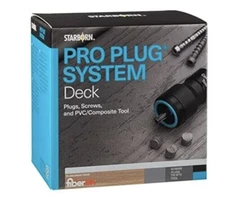 100 Sq Ft Pro Plug System for Fiberon Decking -  2-3/4"-Similar to Cortex