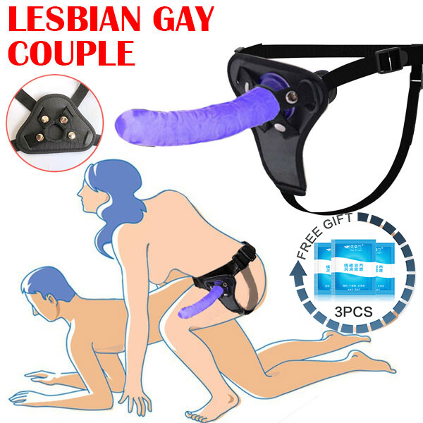 Beginner Strap-on Harness Dildo Anal G-spot Massage Sex Toy for Lesbian- Couples | eBay
