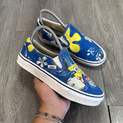 Vans x SpongeBob SquarePants Slip On Alohabob Skate Shoes Men's Women’s 