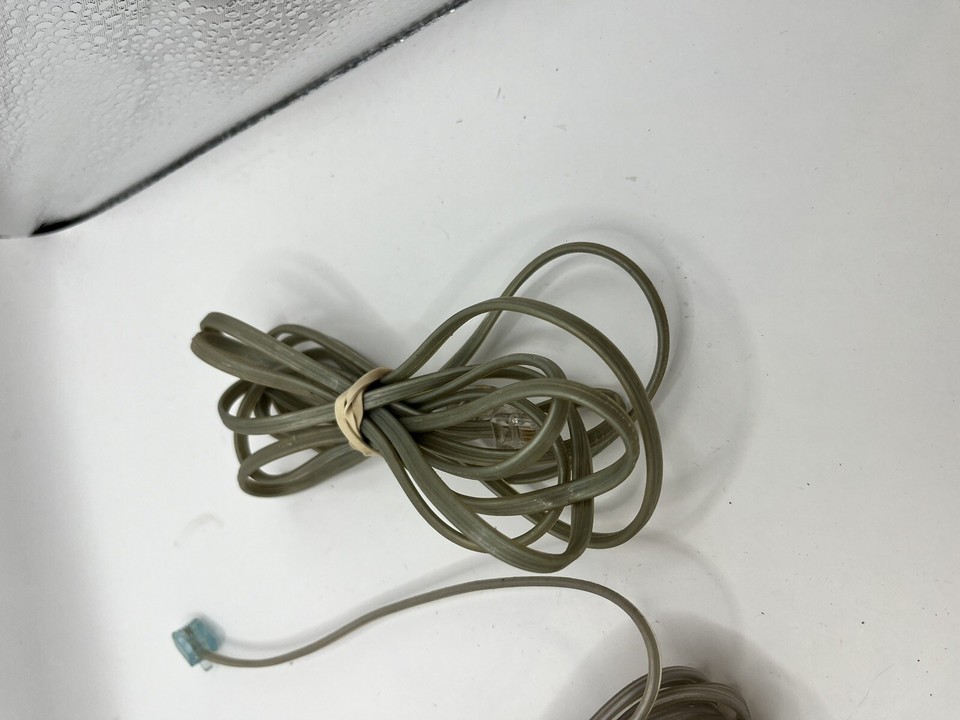 Telephone Line Cord Cable Wire RJ11 DSL Modem Fax, Phone to Wall - Gray ...