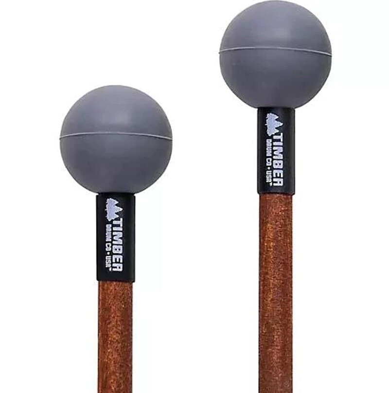 Timber Drum Company Hard Rubber Mallets with Birch Handles