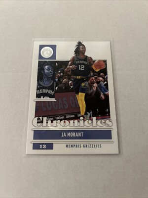  2021-22 Panini Chronicles  #7 Ja Morant Memphis Grizzlies Basketball