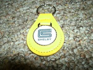 Carroll Shelby Cobra Early Cs Logo Mustang Shelby Keychain New