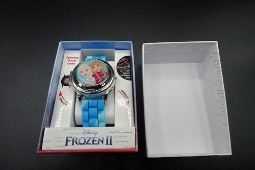 Reloj digital de goma giratorio giratorio giratorio Disney Accutime / ""Frozen II"" NUEVO EN CAJA - Imagen 7 de 12