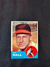 Beautiful pack fresh 1963 Topps Est NMMT #526 Dick Hall