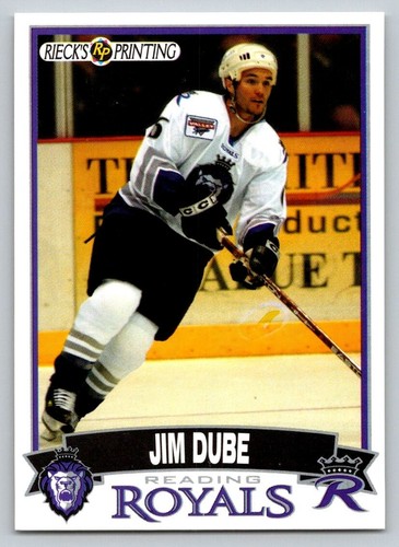 Jim Dube 2002-03 Reading Royals