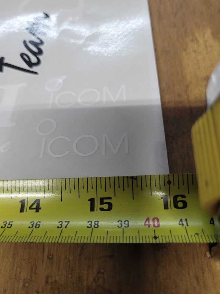 Team Donzi 193 Decals for boat for a cat or vee hull 193  r/c boat modeler - Image 4 of 4