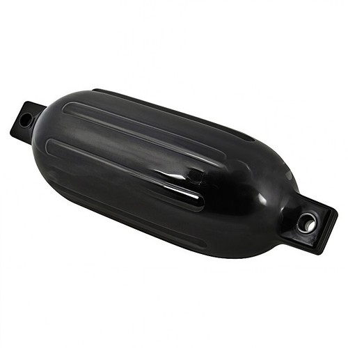 1PCS PVC Black Inflatable Fender 4.5"*16" Boat Bumper for Boat Docking - Foto 3 di 7