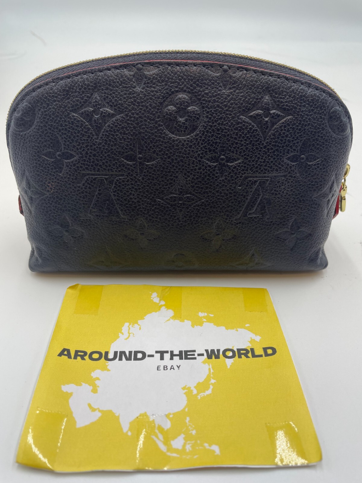 LOUIS VUITTON Pochette Cosmetic Pouch Bag Monogram Empreinte RFID