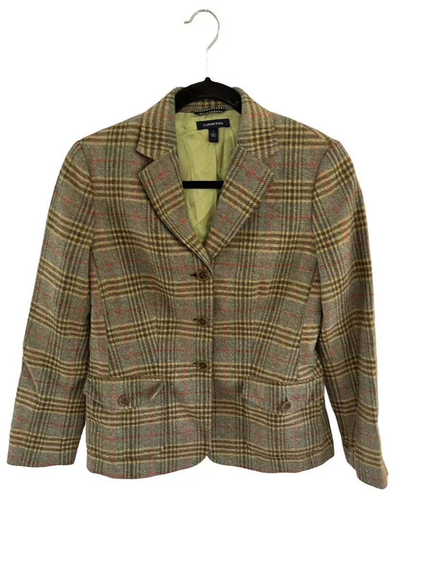 Lands end shop womens blazer