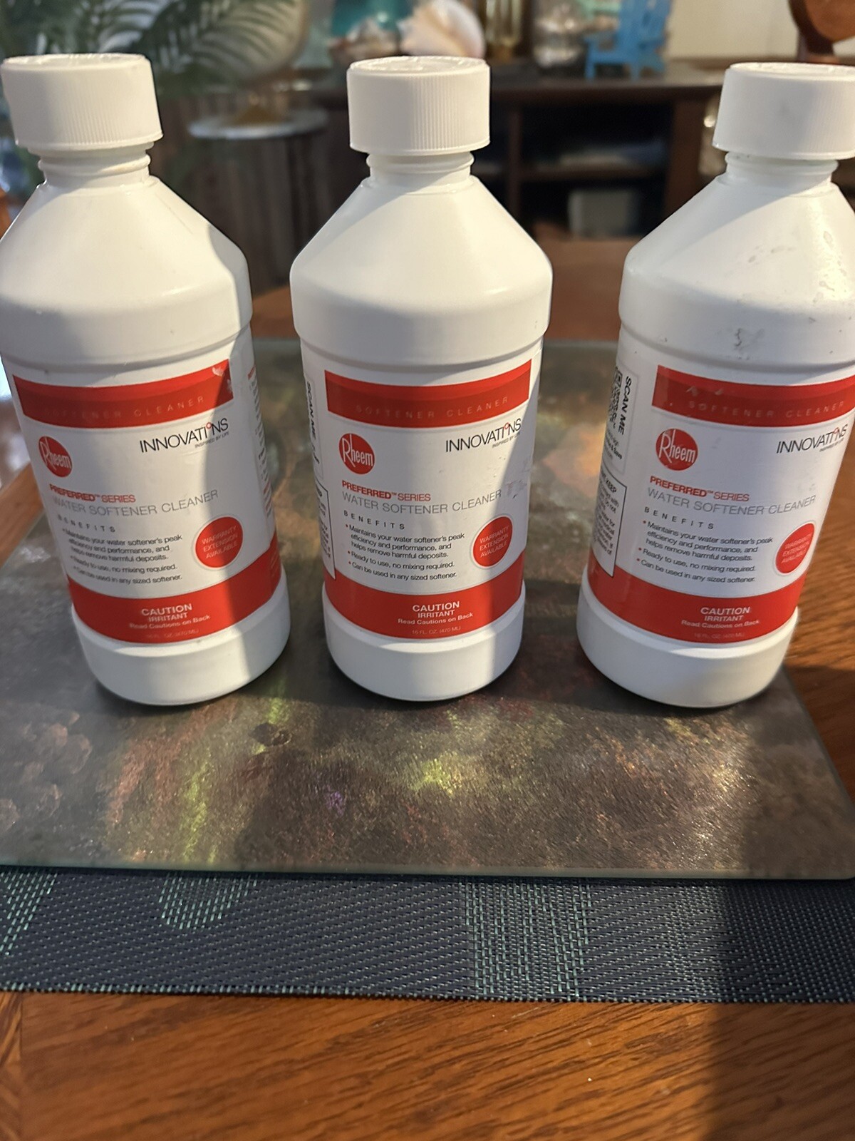 Rheem Water Softener Cleaner Maintain and Clean your Softener NEW 3