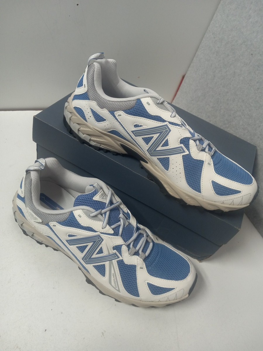 スニーカー New Balance ML610Dv1 trail running style shoes New Balance 610 V1 Trail Running Shoes White Blue Mens Sz
