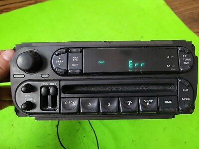 DONT WORK CD PLAYER GENUINE CHRYSLER JEEP DODGE STEREO RADIO P56038589AH