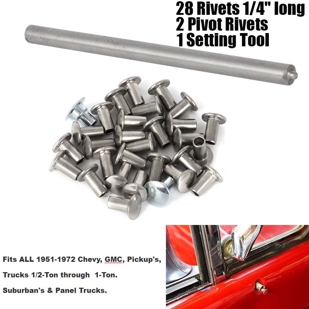 Galvanized Black Steel Blind Rivets For Automobiles - Durable Fasteners In Vario - Foto 5