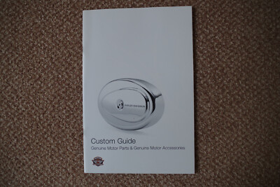 2000 Harley Davidson Custom Guide Broschüre Teile & Zubehör