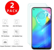  2Pack Tempered Glass Screen Protector for Motorola Moto G Power 2020