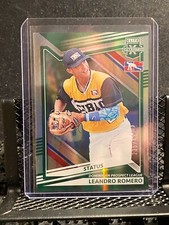 Leandro Romero 2022 Elite Extra Edition Status Green #235/499 - DPL