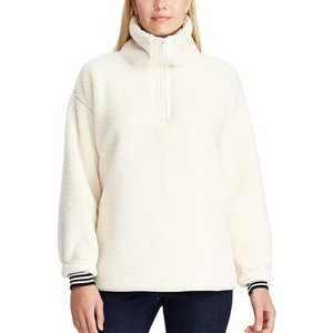 chaps sherpa lined sweater jacket