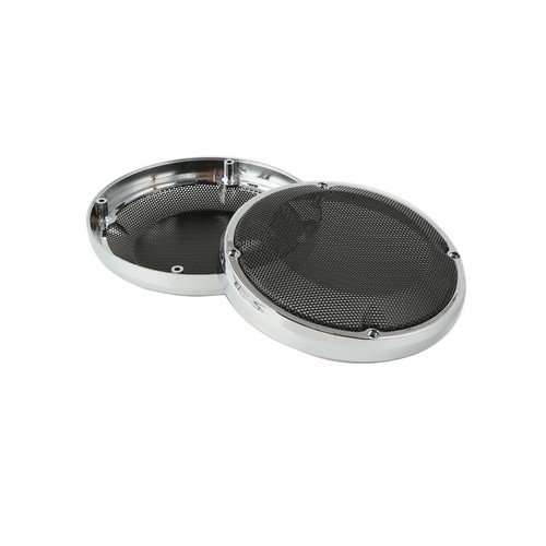 6.5" Saddlebag Lid Speaker Grill Cover Screws Fit For Harley Road Street Glide - Picture 6 of 11