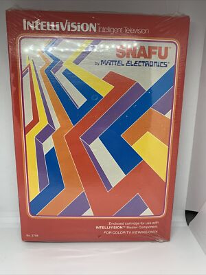 SNAFU FOR INTELLIVISION GAME SYSTEM SEALED PACKAGE 1981