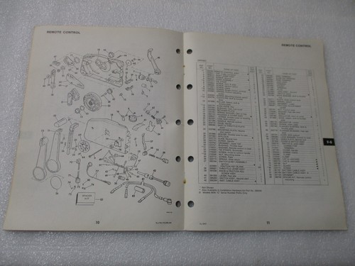 Johnson Evinrude Parts Catalog 1982 V-6 Models Part Number 392981 - Picture 3 of 5