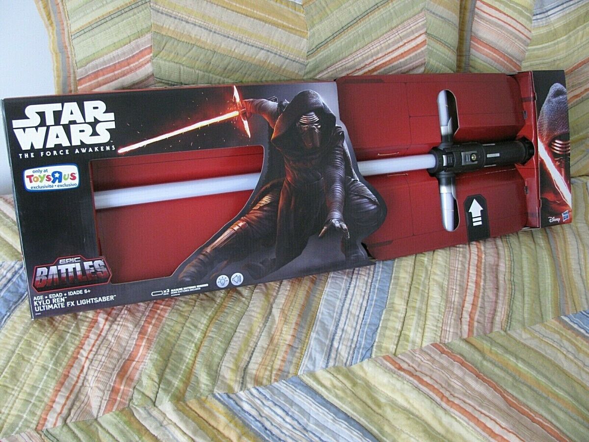 Star Wars Force Awakens KYLO REN ULTIMATE FX LIGHTSABER TRU Star Wars Force Awakens KYLO REN ULTIMATE FX LIGHTSABER TRU