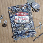 Garage Key Hanger for Wall/ Hand Made/OOAK/Crafted Car Biker Gift Men Key Holder