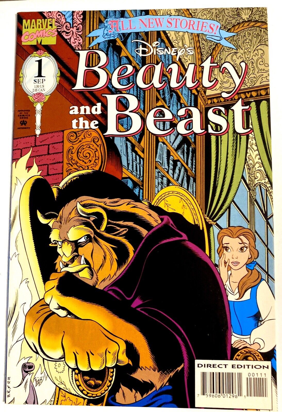 Disney’s Beauty & The Beast 1994 First Issue NM
