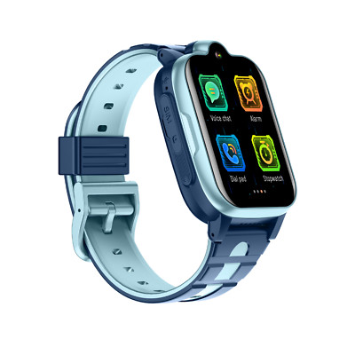 Kids Smart Watch Video Call WIFI 4G NetCom With SIM SOS Button Android IOS