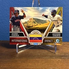 2024 Bowman Chrome - International Impact #ll-11 Chourio Brothers