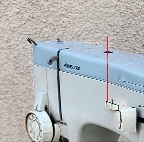 ELNASUPER NÄHMASCHINE MIT KOFFER SCHWEIZ - DETAILS IN BESCHREIBUNG!! - Bild 21 von 21