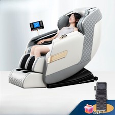 Home 4D Heating Massage Chairs Full Body Air Bag Zero Gravity 3D Massage Sofa