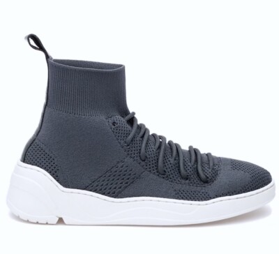 NIB J/Slides Women's Size M Jilly Gray Knit High Top Sneakers