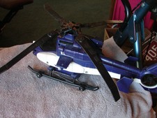 tonka rescue force fire rescue helicopter red and white