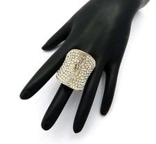 New Rhinestone Designed Stretch Base Fashion Ring PR7001