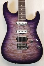 Anderson Drop Top Even-taper, Sc1 Sc1 Hc2 Pu Electric Guitar, Abalone To T-purpl
