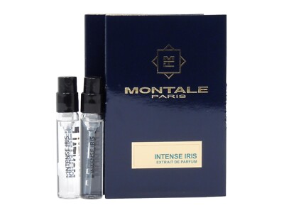 MONTALE PARIS INTENSE IRIS EDP 2.0ml .06oz x 2 COLOGNE PERFUME SPRAY SAMPLES
