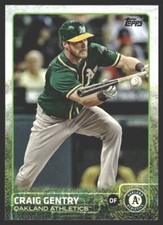 Craig Gentry #183 2015 Topps Oakland Athletics