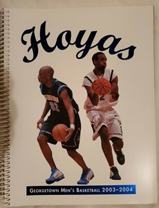 2003-04 GEORGETOWN HOYAS MEN'S BASKETBALL MEDIA GUIDE - AMADOU DIAW, FREEMAN