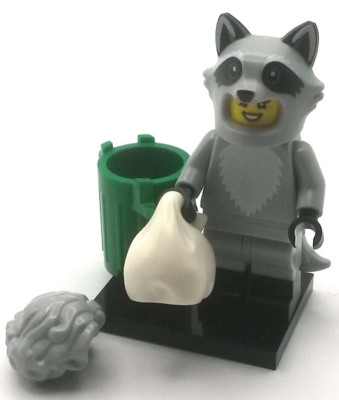 Waschbär Kostüm Raccoon Costume Fan 71032 CMF Serie 22 LEGO  Minifigur Oma