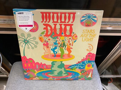 Moon Duo Stars Are the Light LP Sacred Bones NEON PINK colored vinyl NEW SEALED