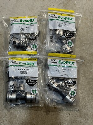 Sharkbite Shark Bite Evopex Lot Of 8 Fittings 6 1  1  1/2  Reducing Tee 2 1  Tee