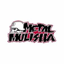 Metal Mulisha Stickers 8-inch Iconoclast -- Red Stickers --free Shipping