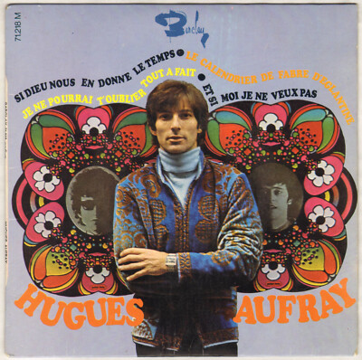 HUGUES AUFRAY ''ICH KANN DICH NICHT VERGESSEN'' EP 1967 BARCLAY 71218