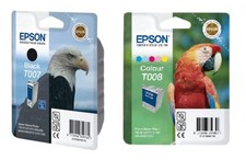 Foto stilo originale Epson T007 + T008 790 870 890 895 900 915 - o.v.