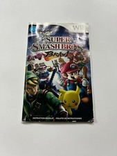 Super Smash Bros Brawl Wii Manual Booklet
