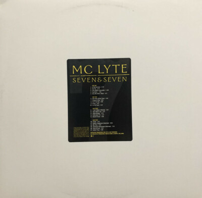 MC LYTE SEVEN & SEVEN 2枚組レコード MC Lyte – Seven & Seven ( VINYL 2 LP ) | eBay